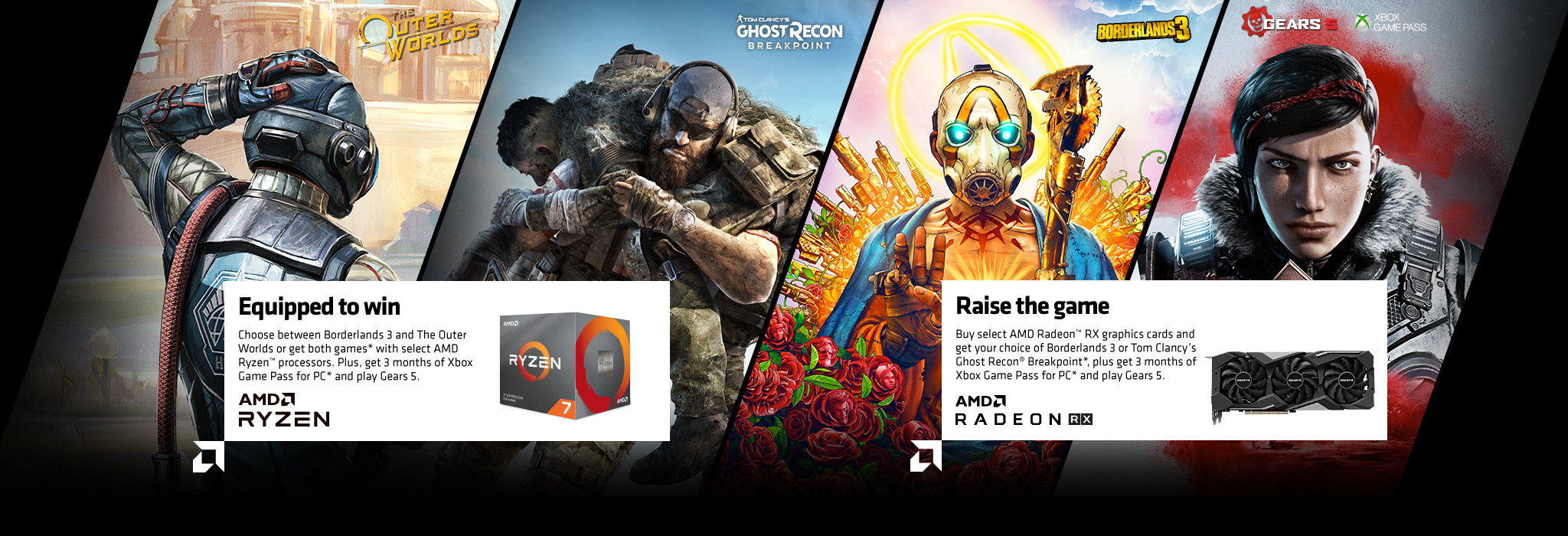 Xbox game pass redeem. AMD reward.