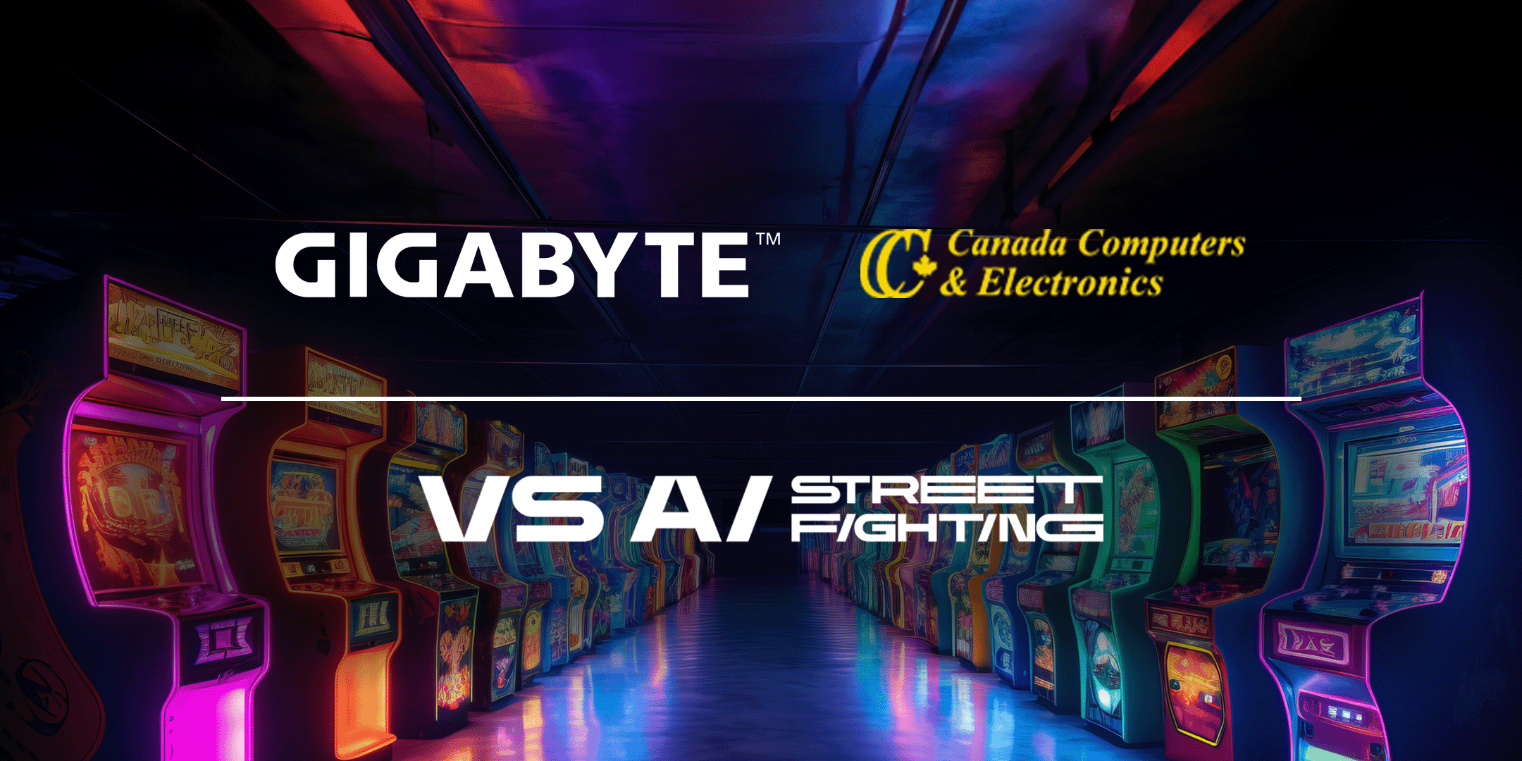 GIGABYTE Launches Innovative AI Experiences at Canada Computers with VS AI Street Fighting Arcade and Brand Day Series