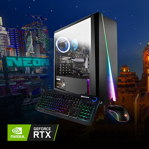 Experience Minecraft RTX with iBUYPOWER and GIGABYE GeForce RTX