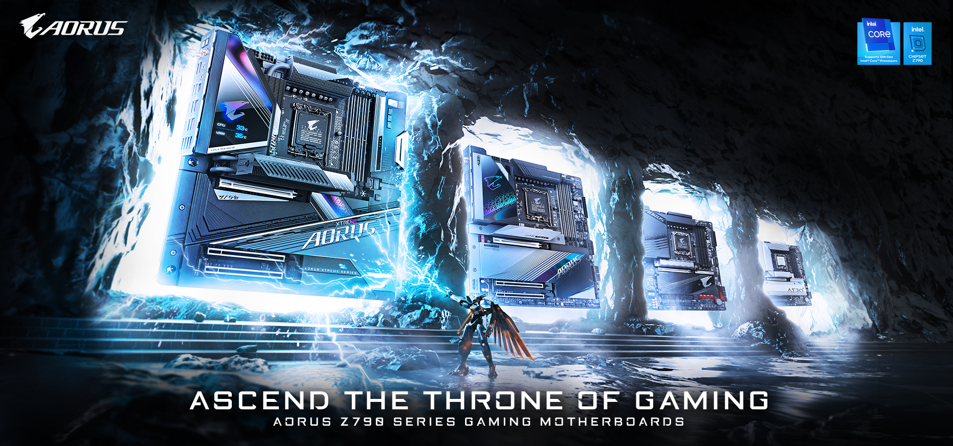 GIGABYTE Unveils Z790 AORUS Motherboards! Born for Intel® 13th Gen. Core™ CPU!