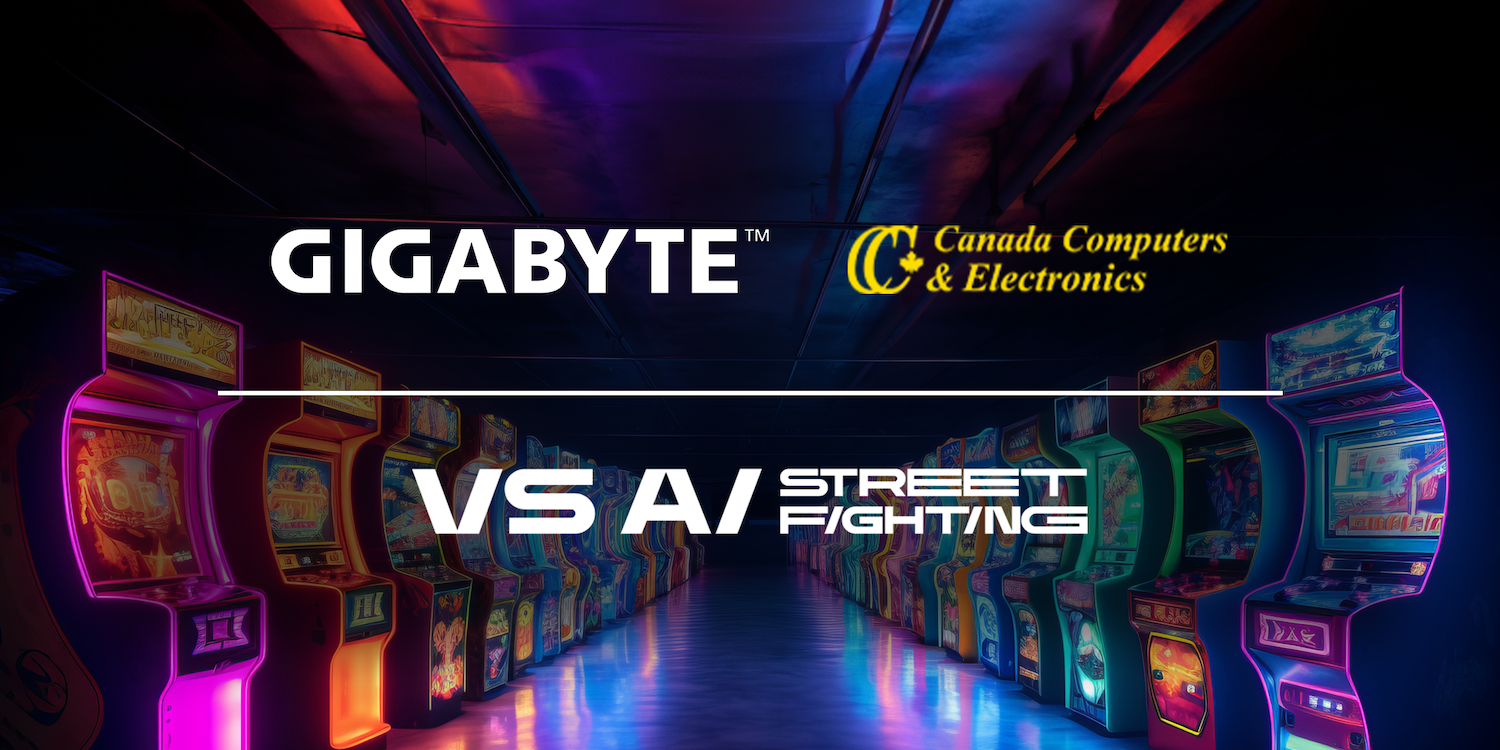 GIGABYTE VS AI Arcade x Canada Computers